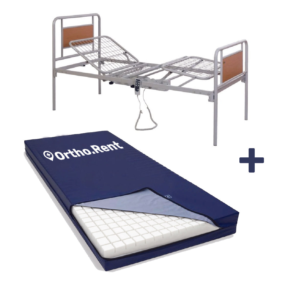 Letto elettrico + materasso antidecubito
