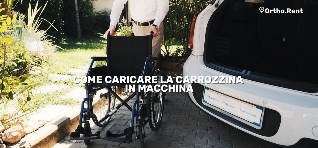 Trasporto in auto sedia a rotelle