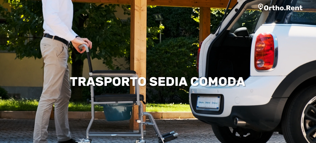 Trasporto in auto sedia comoda