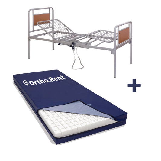 Letto elettrico + materasso antidecubito